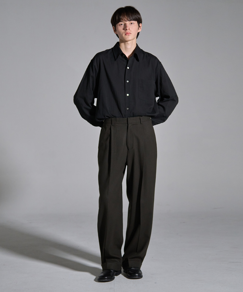 [23F/W] wide cuffs wool pants (exclusive), [noun](노운),[23F/W] wide cuffs wool pants (exclusive)