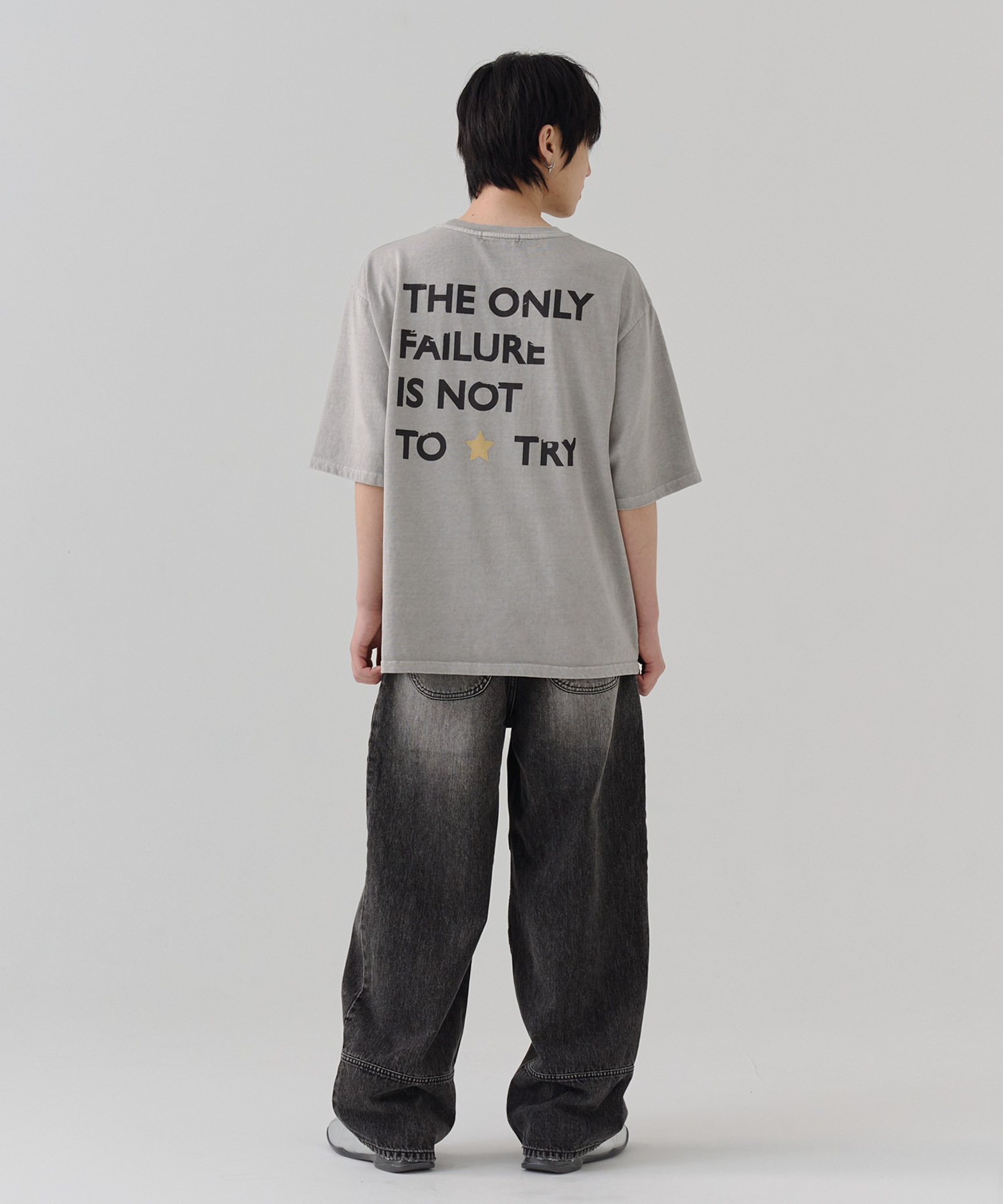 [24S/S] cross t shirts (grey), [noun](노운),[24S/S] cross t shirts (grey)