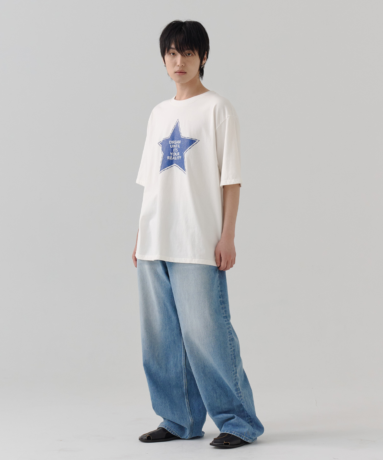 [24S/S] star t shirts (white)_5월16일 예약배송, [noun](노운),[24S/S] star t shirts (white)_5월16일 예약배송