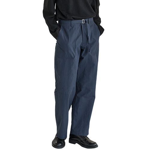 [21F/W] C/N belted fatigue pants (navy), [noun](노운),[21F/W] C/N belted fatigue pants (navy)