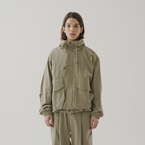 [22F/W] hooded jacket (olive), [noun](노운),[22F/W] hooded jacket (olive)