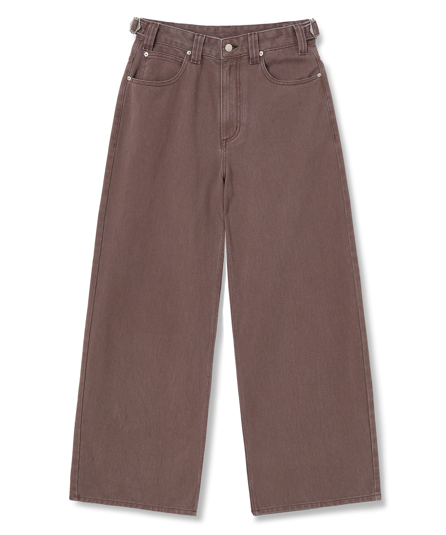 [23F/W] wide cotton pants (burgundy), [noun](노운),[23F/W] wide cotton pants (burgundy)
