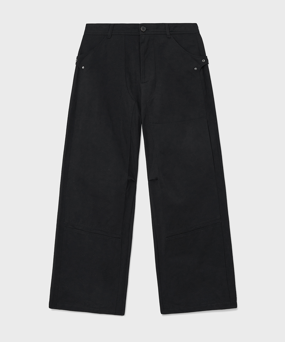 [23F/W] utility carpenter pants (black), [noun](노운),[23F/W] utility carpenter pants (black)
