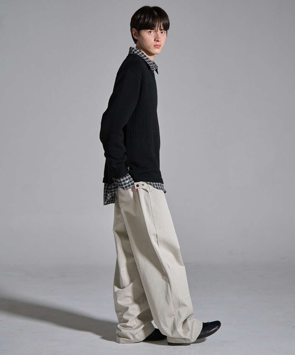 [23F/W] utility carpenter pants (light grey), [noun](노운),[23F/W] utility carpenter pants (light grey)