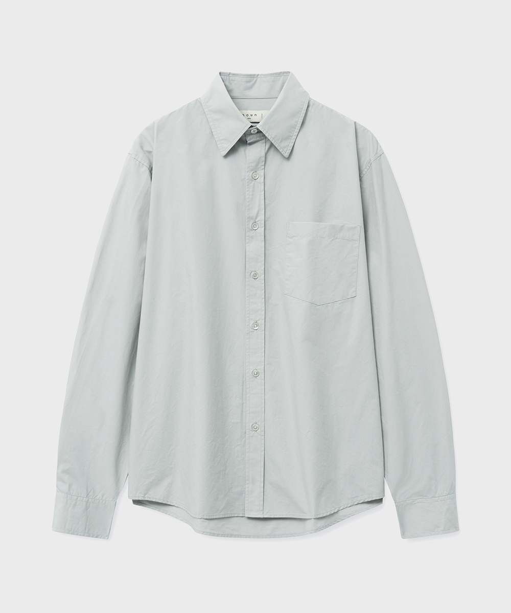 [24S/S] daily shirts (light grey), [noun](노운),[24S/S] daily shirts (light grey)