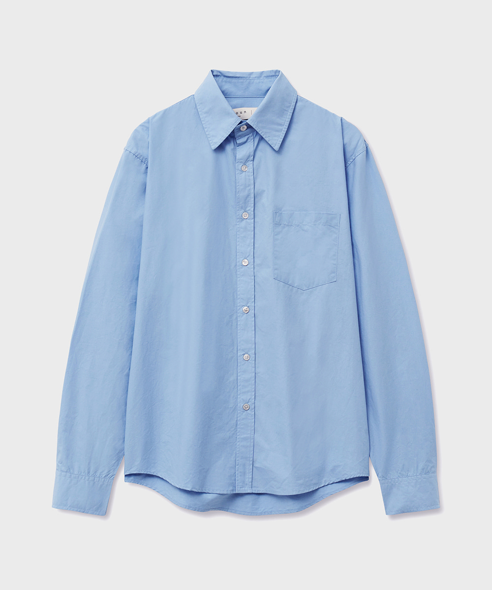 [24S/S] daily shirts (blue), [noun](노운),[24S/S] daily shirts (blue)